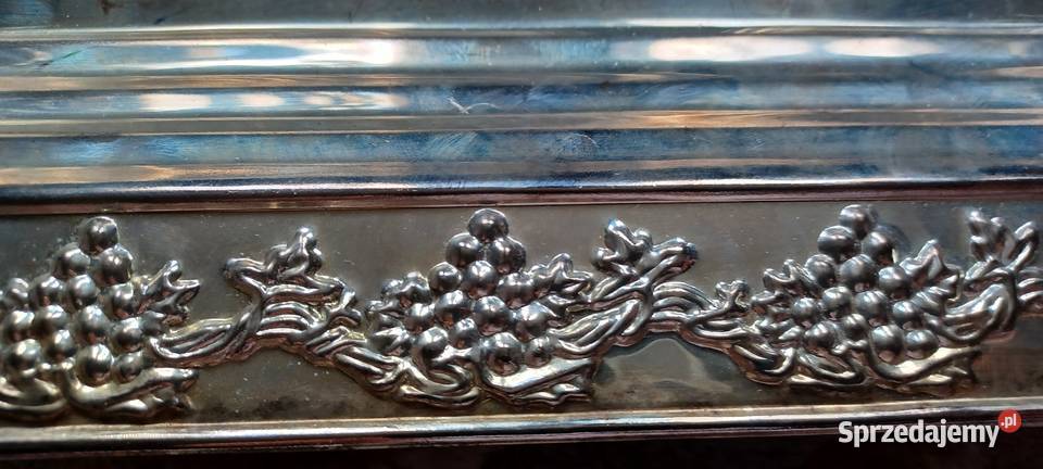 taca zdobienia w stylu rocaille do serwowania Poznań