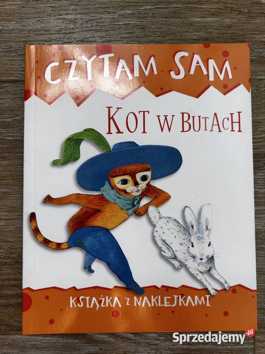 Czytam sam kot w butach książka do nauki