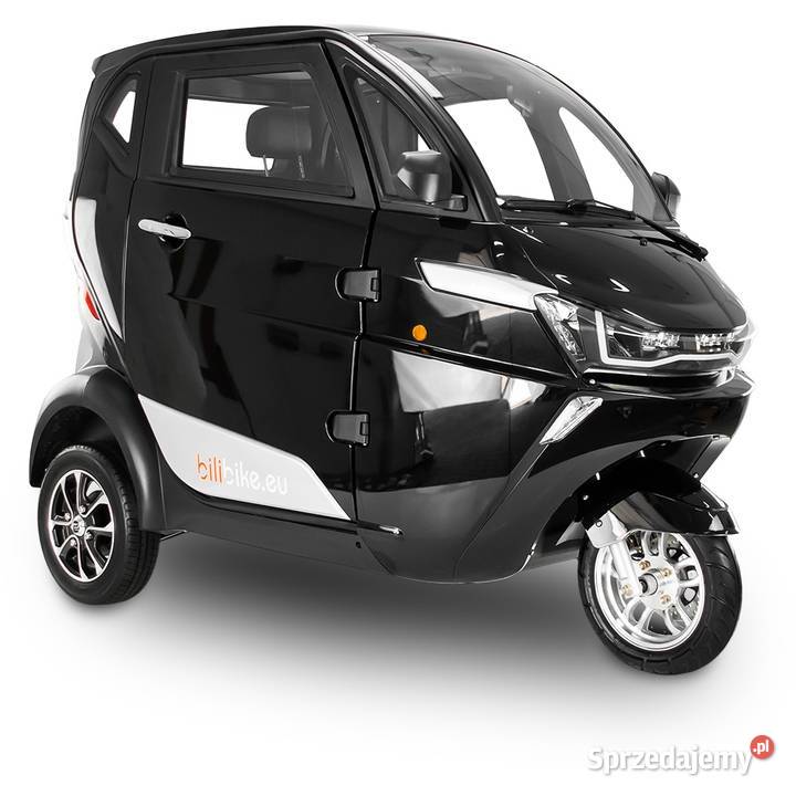 Zabudowany skuter elektryczny z dachem bez łódzkie Łódź