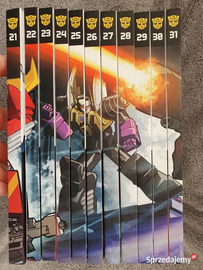 Transformers 11 tomów komiksy wydawnictwo Gdynia