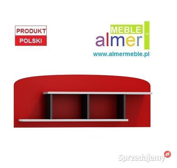 SUPER CAR N15 półka wisząca dziecięca 120x22 w45 Meble Świdnik