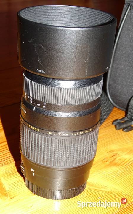 Teleobiektyw TAMRON AF 75300mm f456 Di LD Macro Bieganów