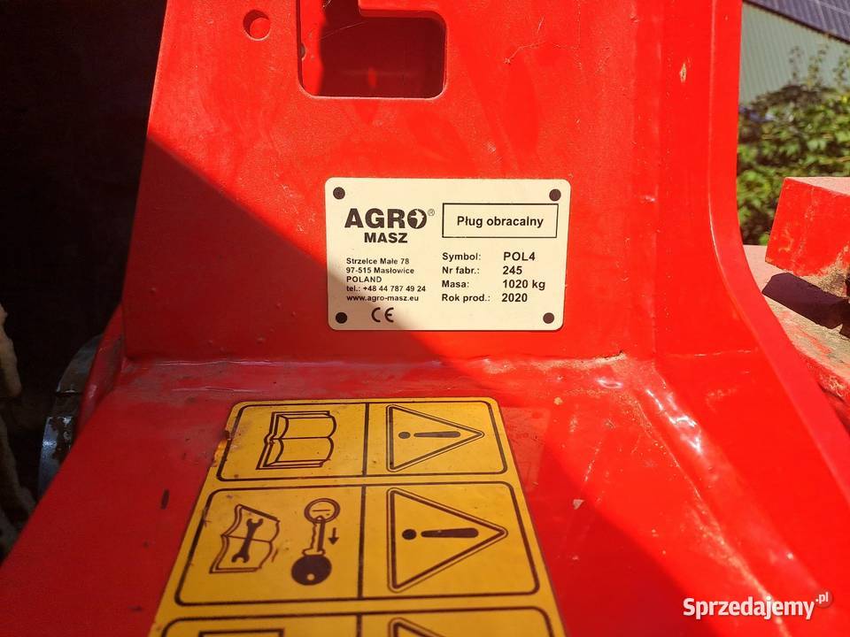 Pługi obrotowe agromasz Maszyny uprawowe lubelskie Tomaszów Lubelski