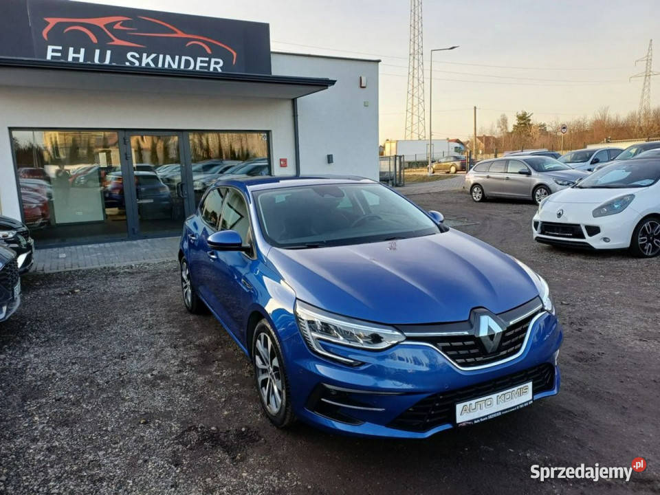 Renault Megane DuzaNaviFullLED AUTOMAT PÓŁSKÓRA czujnik parkowania Chrzanów
