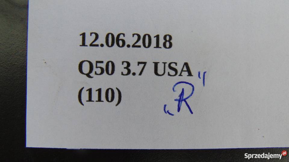 ABSORBER STREFA ZGNIOTU TYŁ INFINITI Q50 Nowy Tomyśl sprzedam