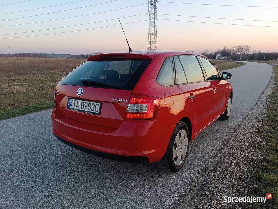 Skoda RAPID Salon Polska instalacja gazowa benzyna+LPG Tarnów