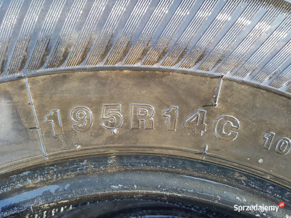 Opony 195 R 14 C MIRAGE Para Lato regał 10 Motoryzacja Gniewkowo sprzedam