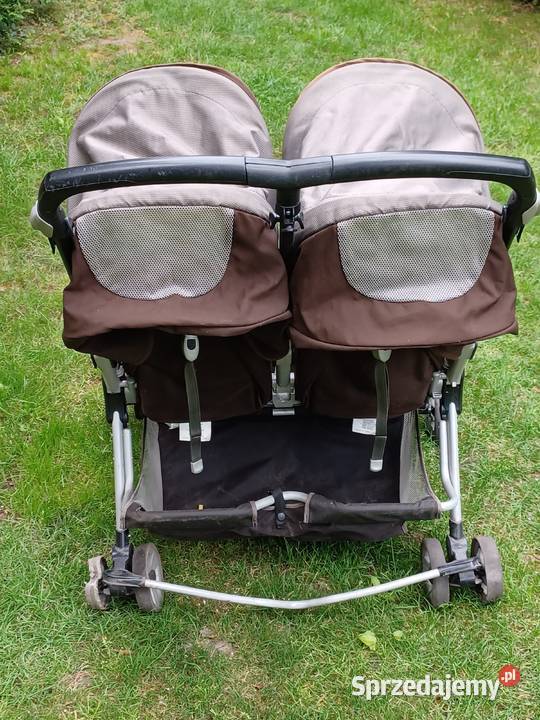 wózek spacerowy bliźniaków firmy Peg Perego