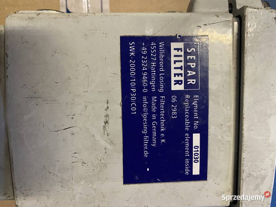 Separator paliwa Separ Trzebinia