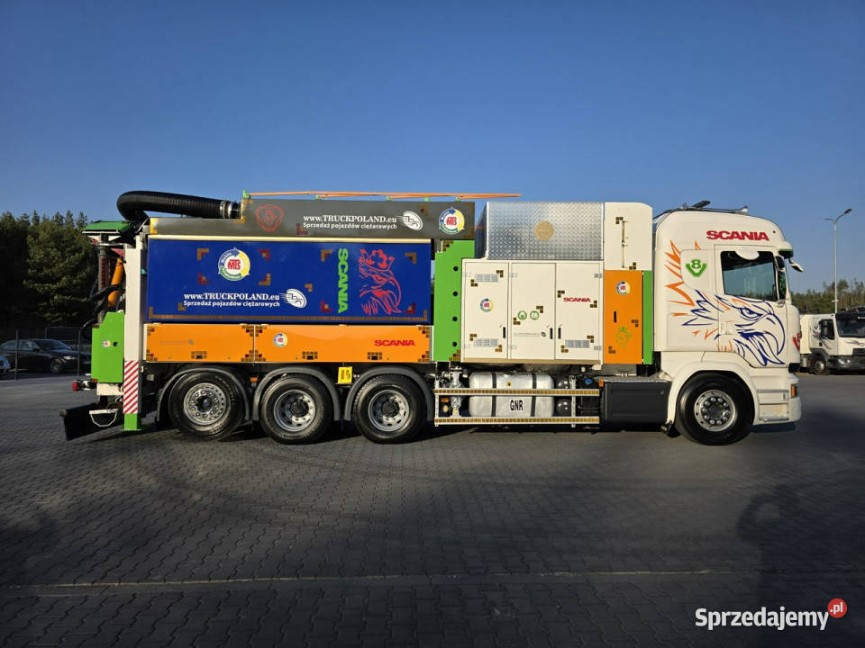 Scania V8 R580 MTS DINO 5 TRIPLE 54000V świętokrzyskie Daleszyce