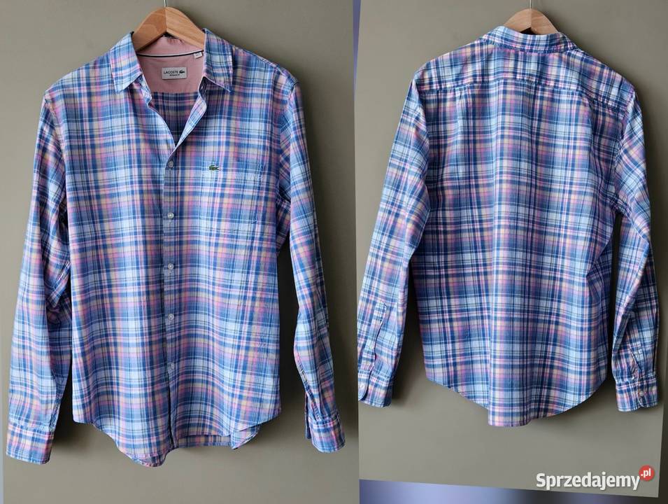 Lacoste oryginalna koszula rozmiar L regular fit Odzież codzienna lubelskie Lublin