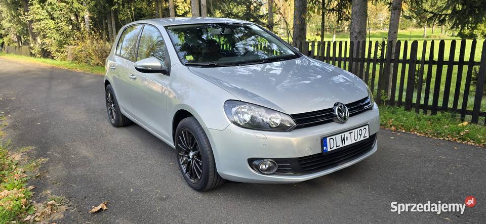 Volkswagen Golf VI 2009r Alufelgi Klima Benzyna z Niemiec Zarejestrowany