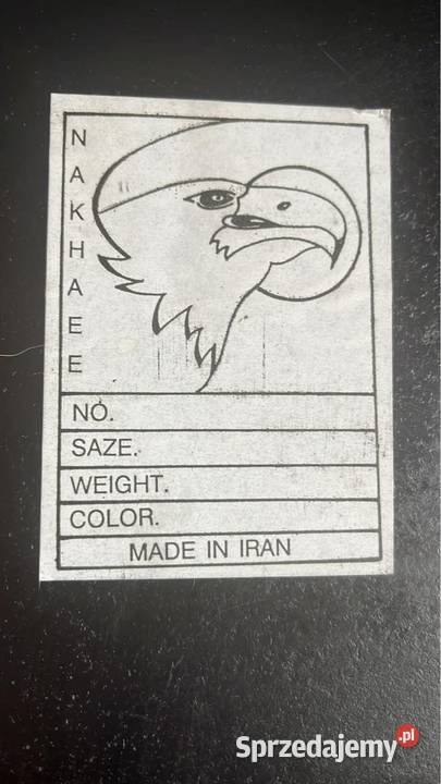 Obraz z laki Made in Iran Syg NAKHAEE 2 ptaszki Gdańsk sprzedam