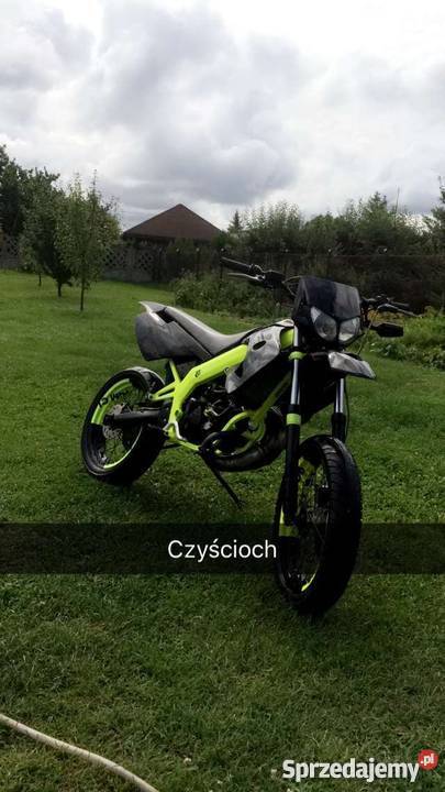 Derbi Senda Black and Yellow Project Kotomierz