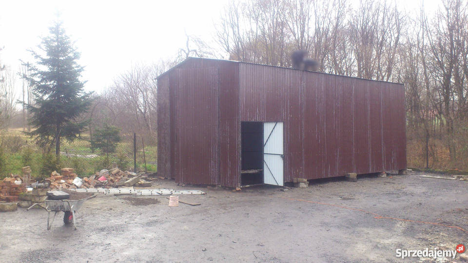 Garaż Blaszany Garaże Blaszane 5x10 Kolor Kraj mazowieckie Grodzisk Mazowiecki sprzedam