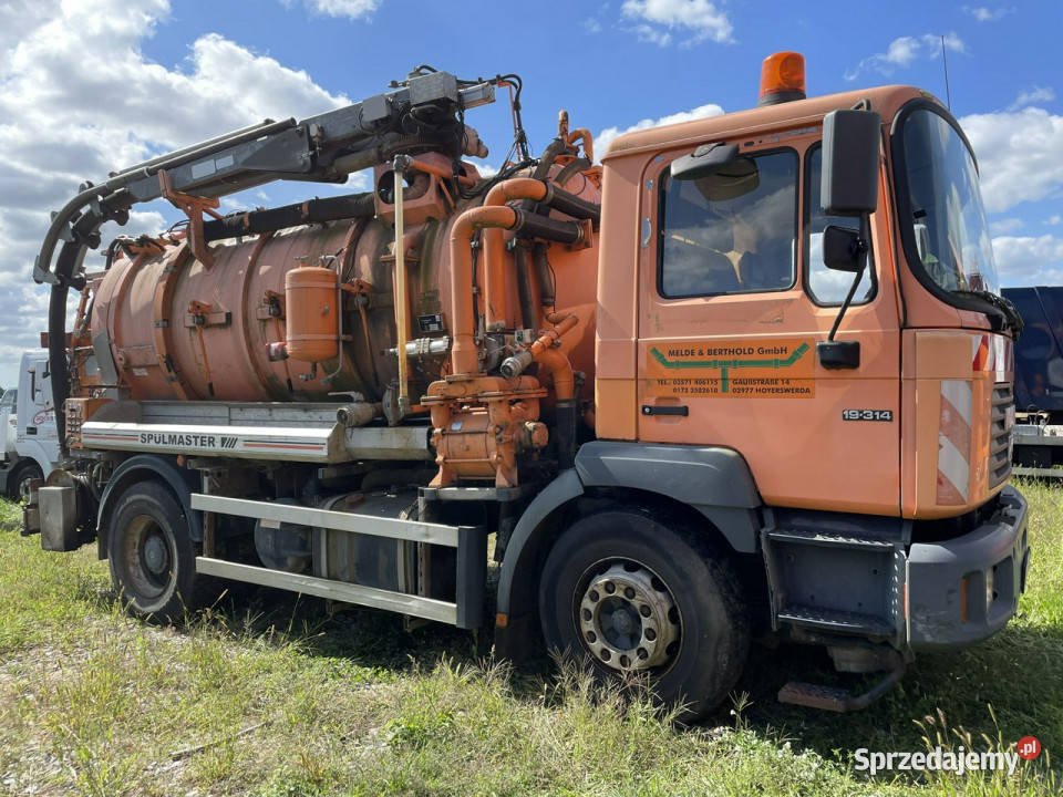 Man inny Man 19314 Wuko asenizacyjny kanalizacja Rok produkcji 1999 Syców