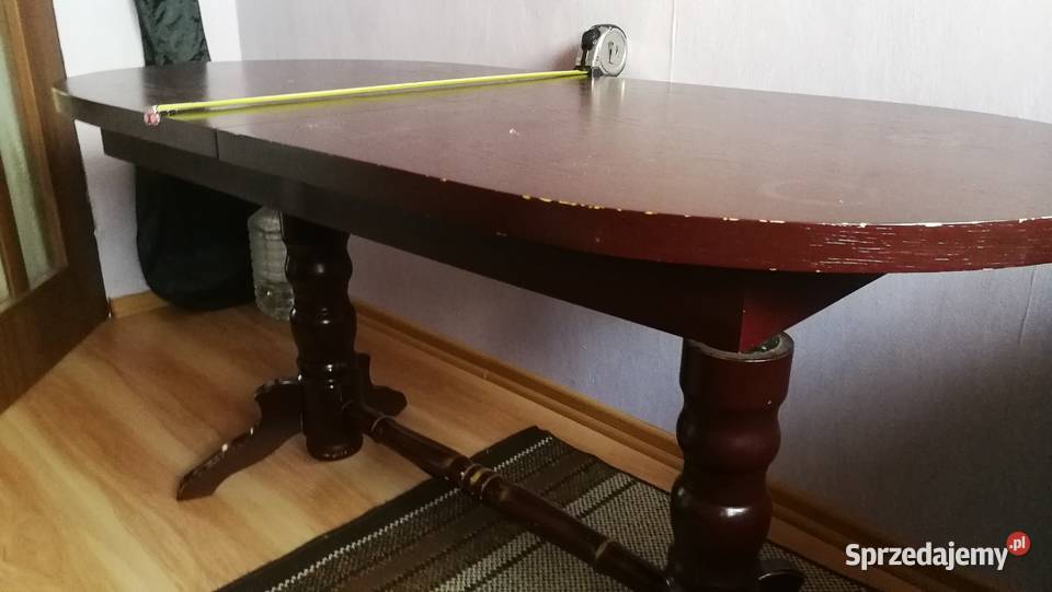 ława / stół drewniany regulowana 174/135 x 66cm