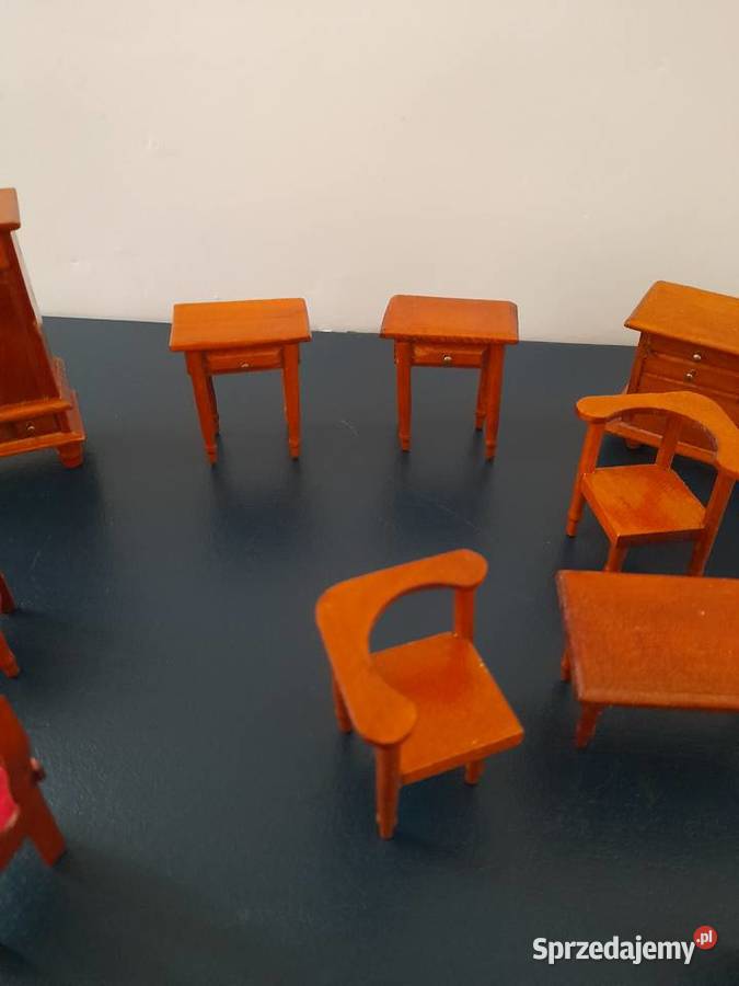 Zestaw angielskich mebelek vintage do domku Bogatynia