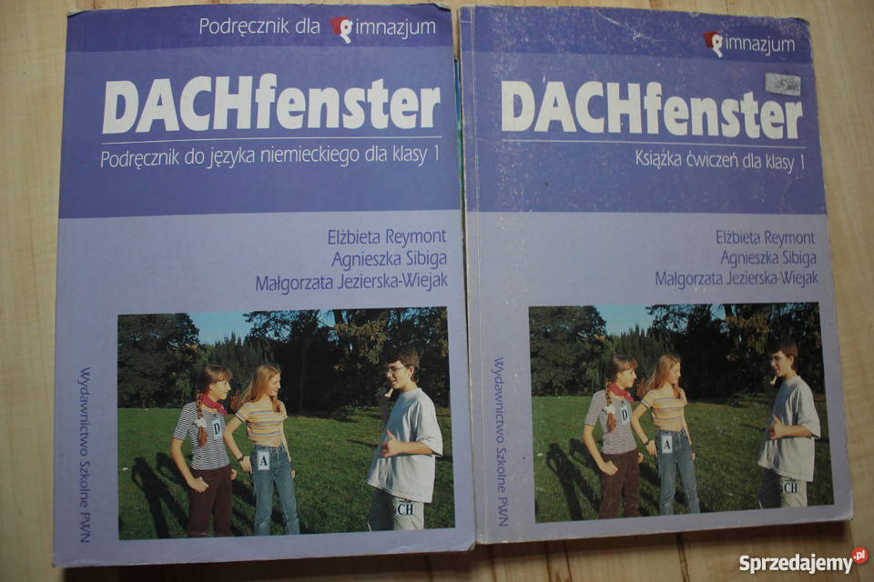 DACHfenster podręcznik gimnazjum 123 PWN niemiec Podręczniki Chrzanów