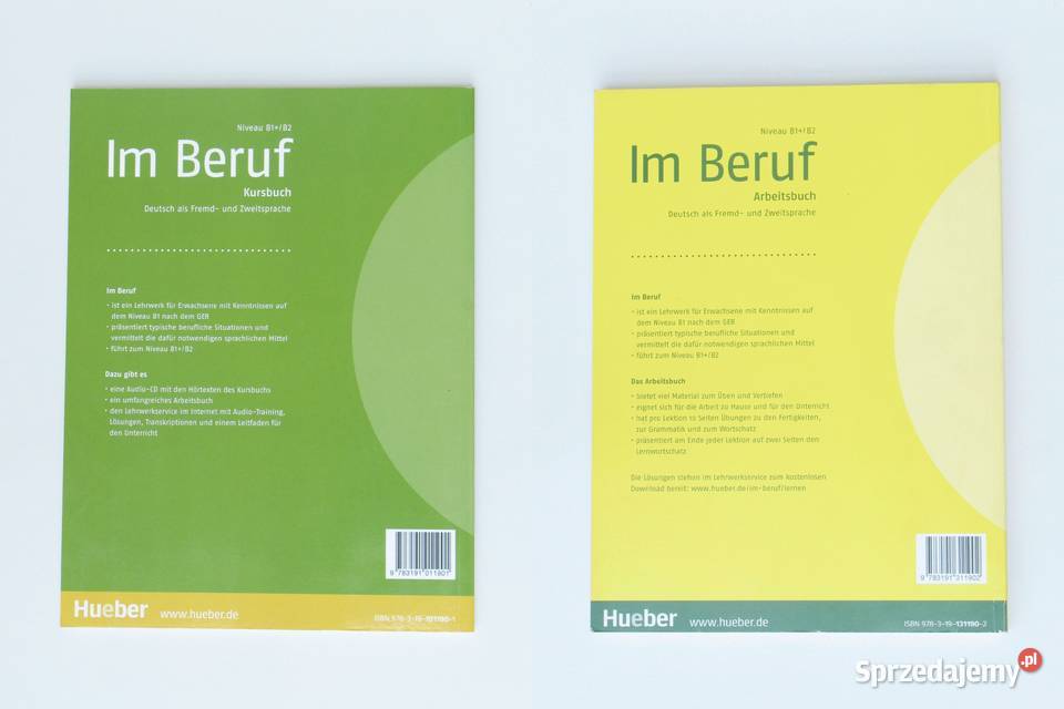 Im Beruf B1B2 Kursbuch Arbeitsbuch małopolskie