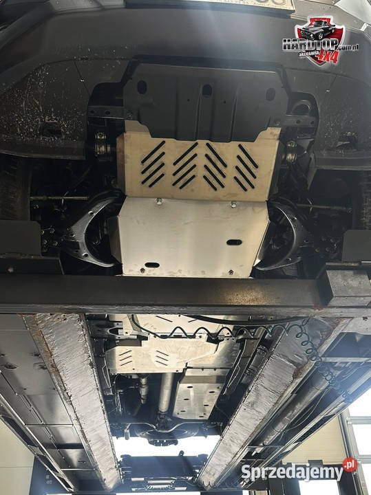 Osłony podwozia Isuzu D 2020 Aluminiowe KOMPLET Pasłęk