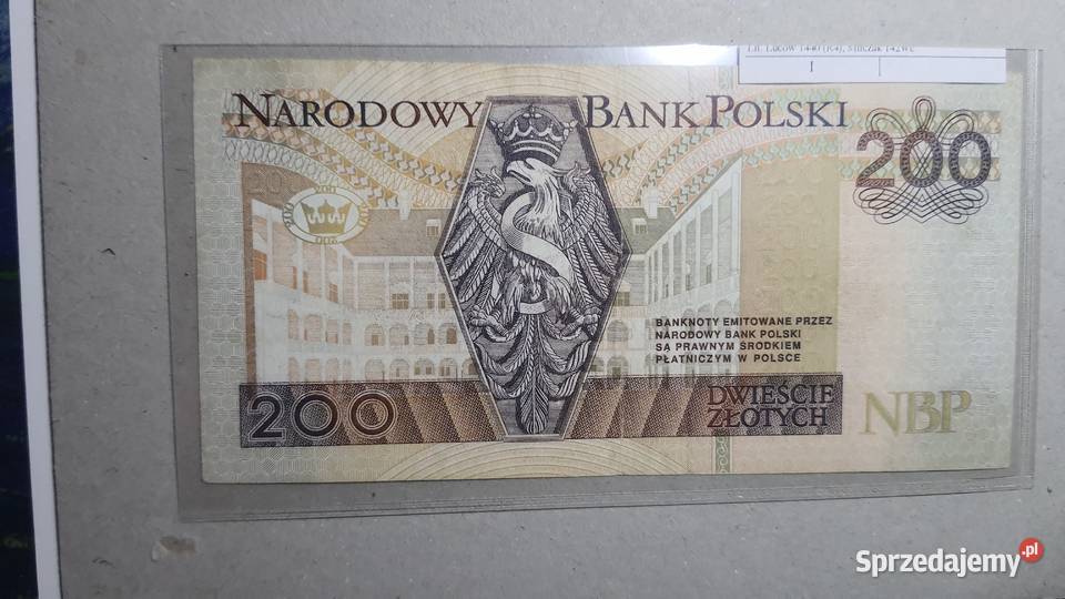 RZADKOŚĆ 200 Złotych 1994 s