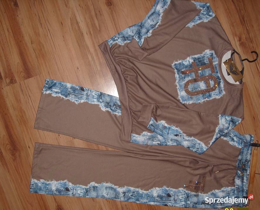 DRES mlecza czekolada cyrkonie TATU r LXL Bez wzoru Rawicz
