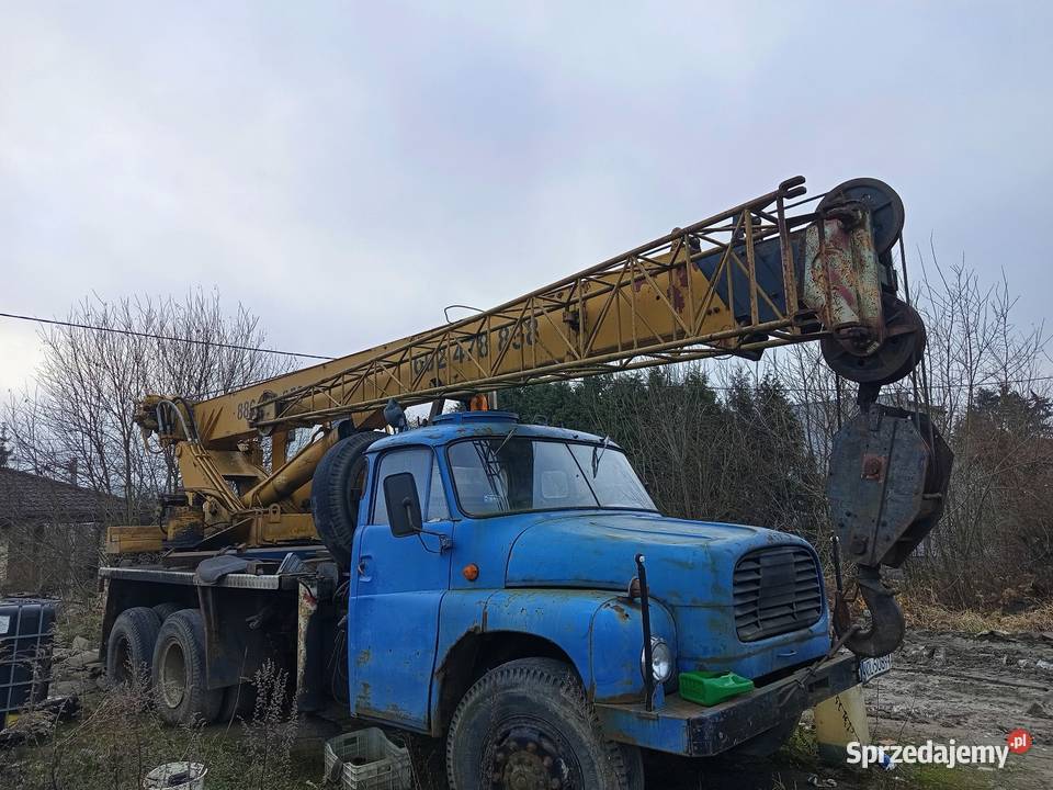 Sprzedam żurawia samojezdnego Rok produkcji 1991 Dźwigi, podnośniki