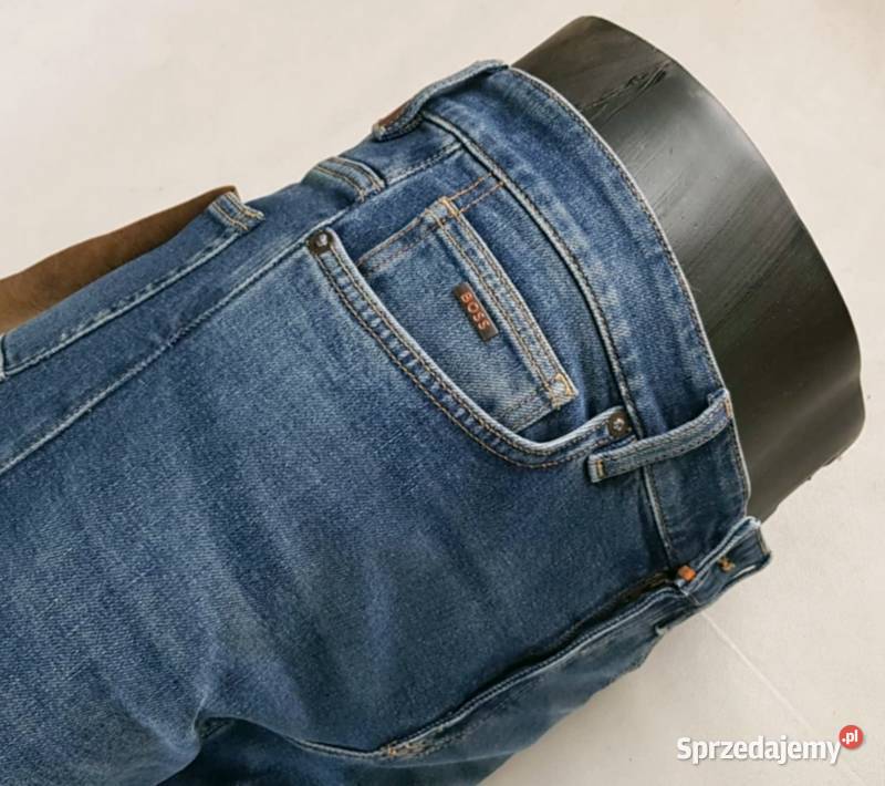 Jeansy męskie Hugo Boss Delaware Slim W30L34 niebieski Tarnowskie Góry