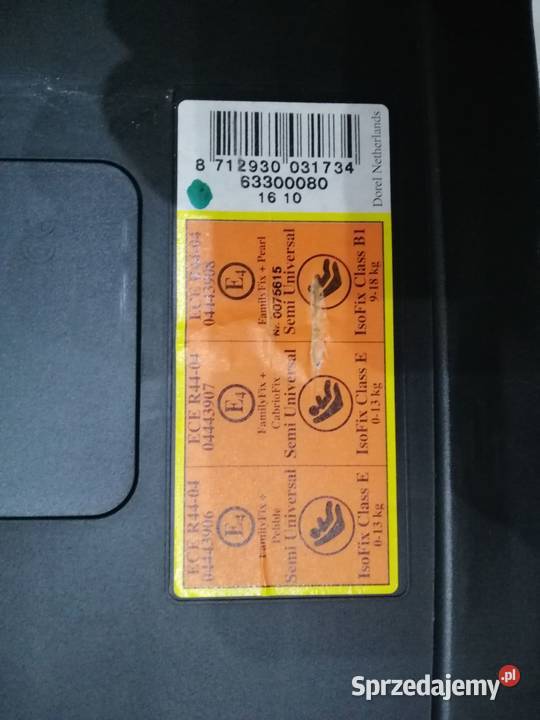 Baza FamilyFix 018 Maxi Cosi 0 - 18 kg wielkopolskie Nowy Tomyśl