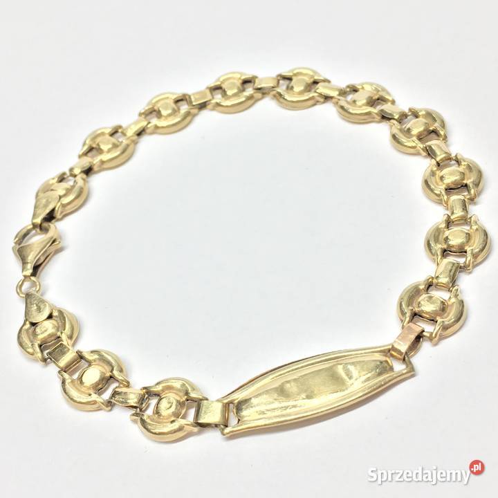 Złota BRANSOLETKA damska 585 14K ORYGINALNY wzór Bransoletki mazowieckie Warszawa