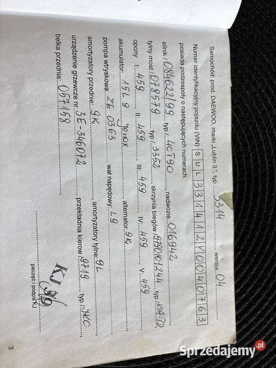 Daewoo Lublin 3 kupiony w Polsce