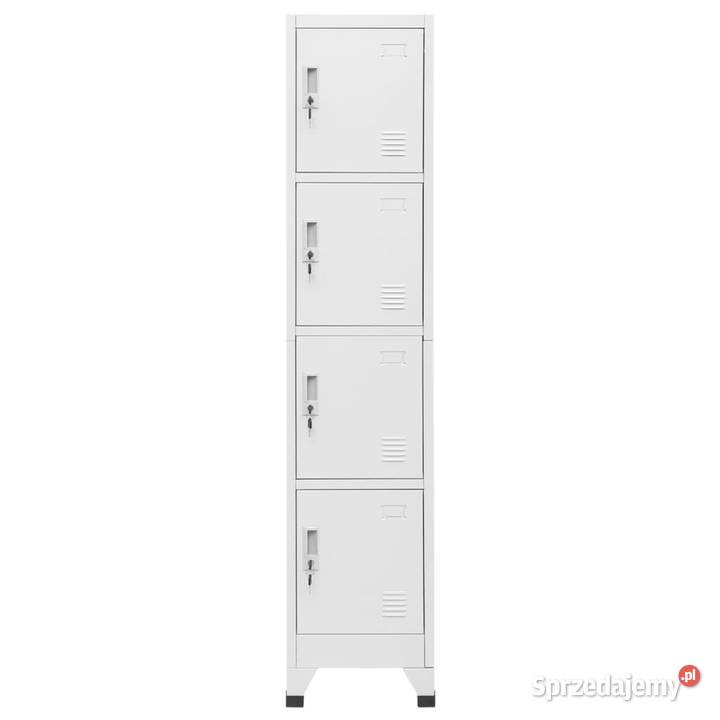 Zamykana szafka z 4 przegrodami 38x45x180 mazowieckie Warszawa