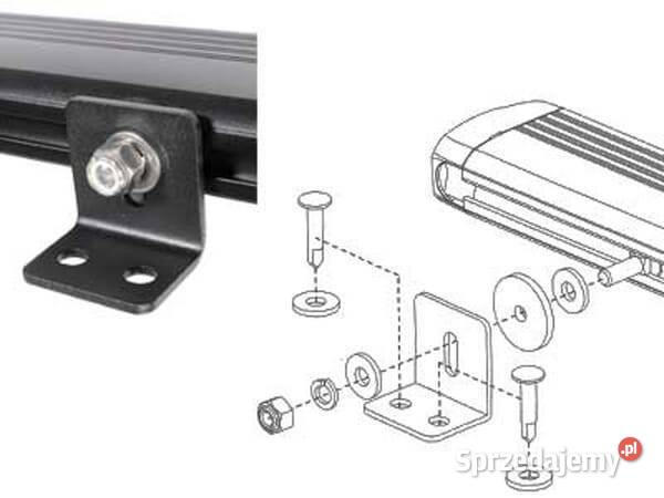 Belka świecąca 1224V bursztynowa przykręcana Kamionna
