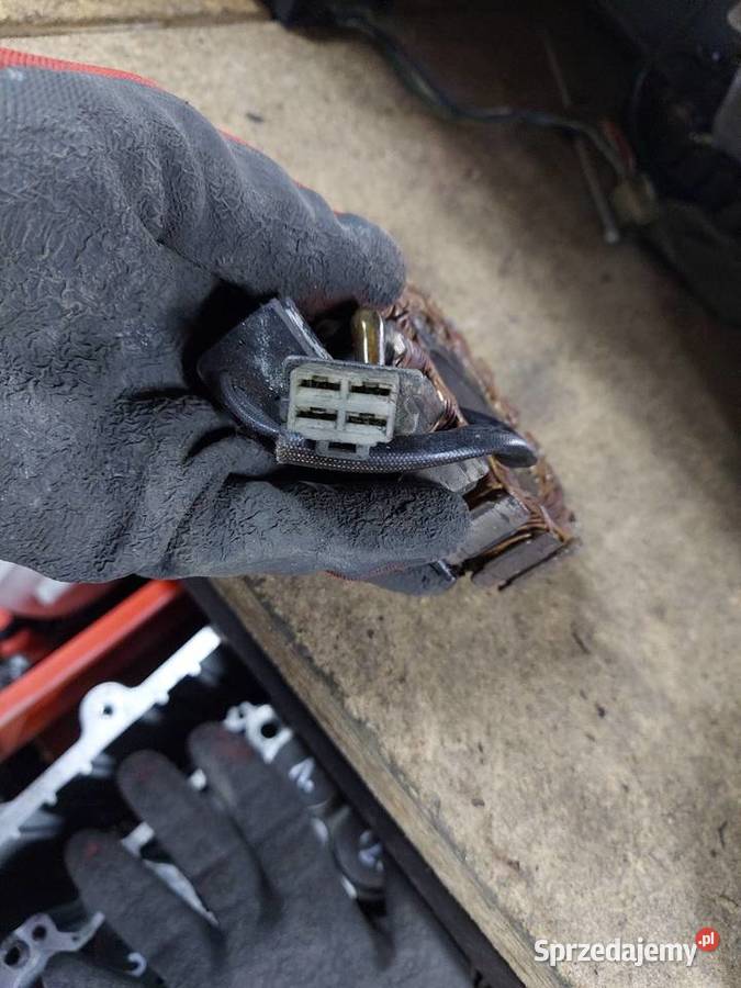 Kawasaki GPZ 600 iskrownik stojan uzwojenie Jelenia Góra