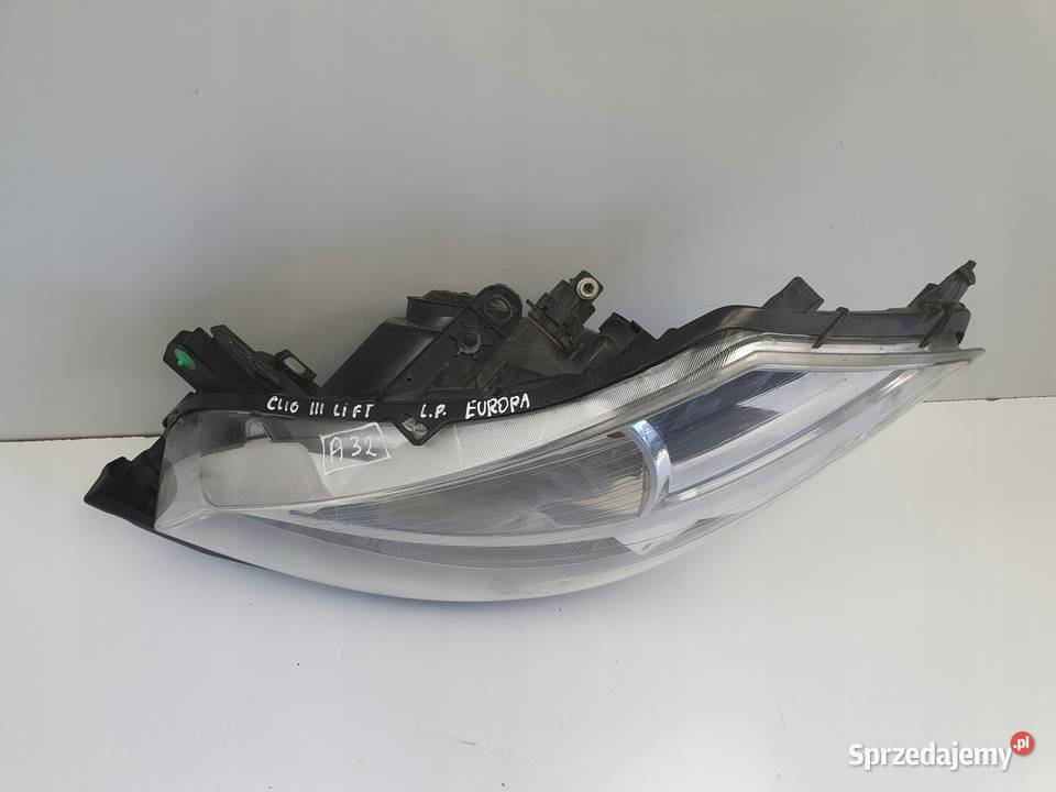 LAMPA LEWA Renault Clio III PRZEDNIA lewy przód Rudka