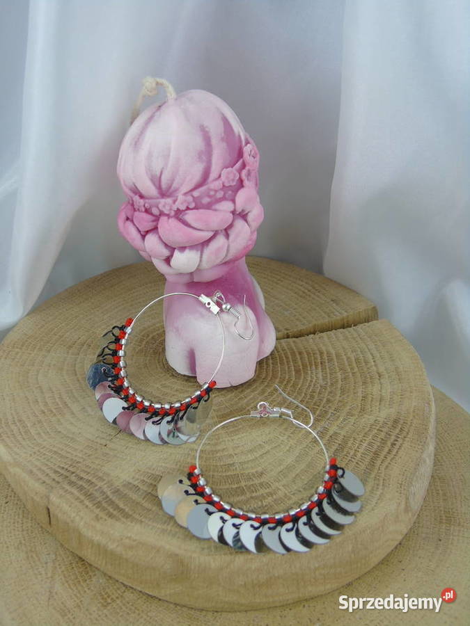 Kolczyki różne kolory sprzedam