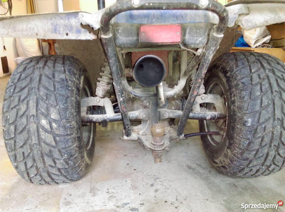 Suzuki Kingquad 250 niebieski dolnośląskie Długopole-Zdrój