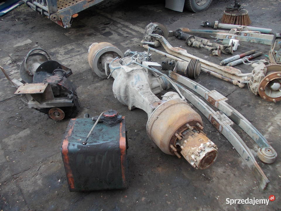renault midliner zamiatarka mercedes man częsci 9000kg Sosnowiec