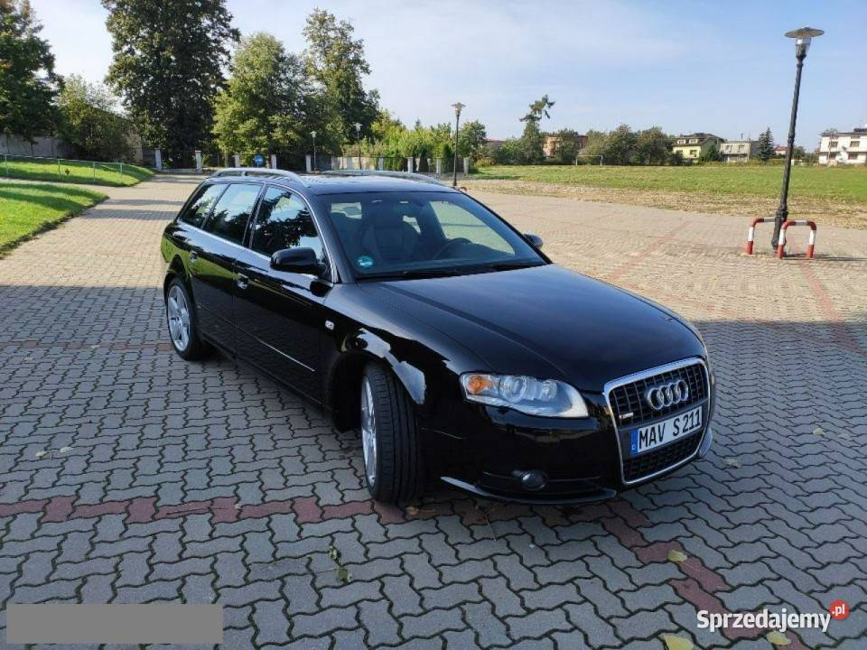 Audi A4 18T 163 Full S Line Recaro Bixenon ASO skórzana tapicerka