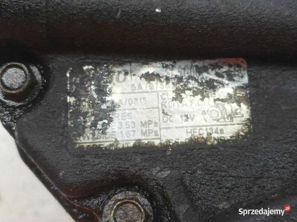 SPRĘŻARKA KLIMATYZACJI 13 JTD CDTI Fiat Doblo I osobowe świętokrzyskie