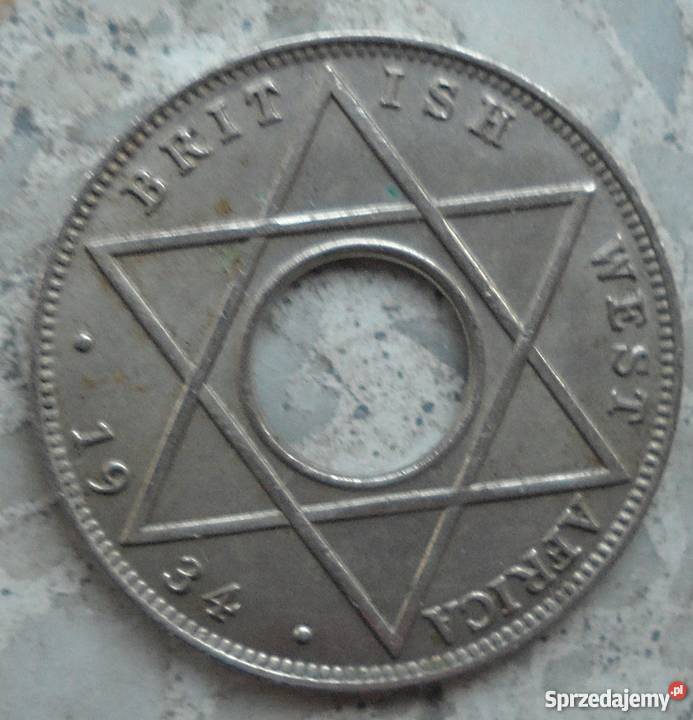 BRYTYJSKA AFRYKA ZACHODNIA NIGERIA110 PENSA1934