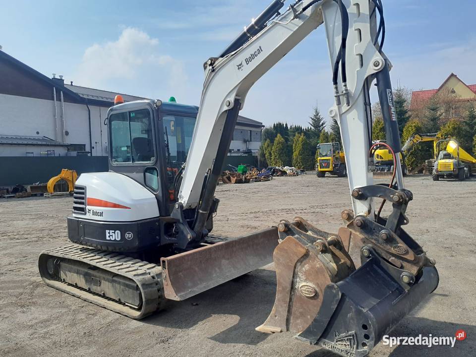Koparka gąsienicowa Bobcat E50 2020r 1963mtg nie Maków Podhalański