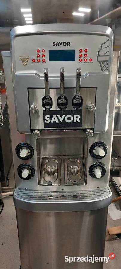 Maszyna do lodów włoskich SAVOR SOFT ICE X dwa Ostrołęka
