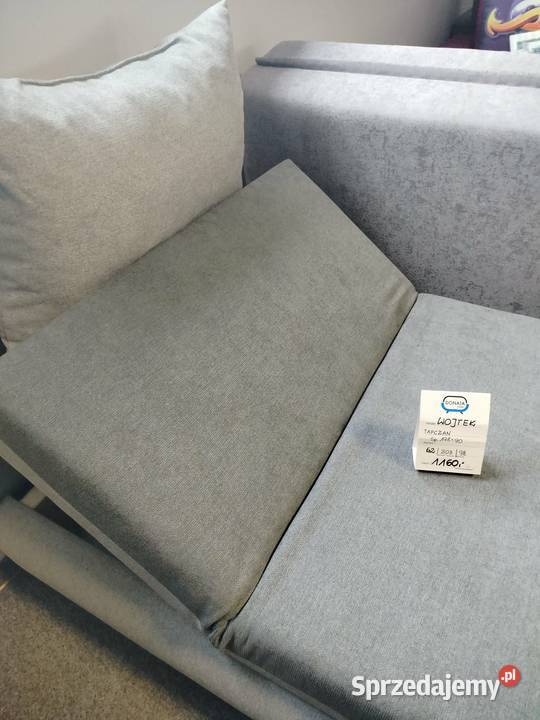 Praktyczny tapczan łóżko 90x200 z pojemnikiem i