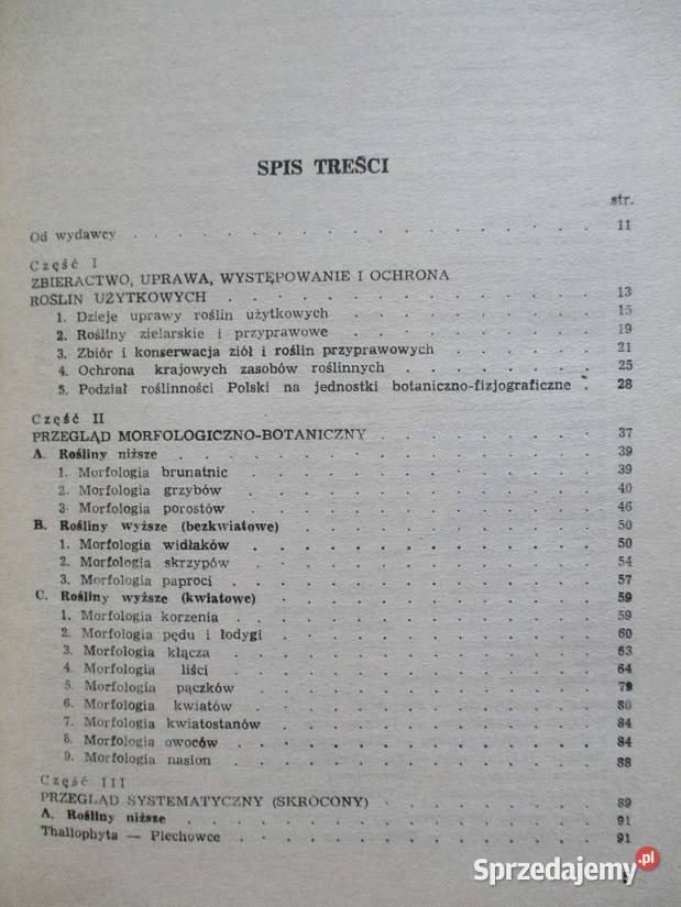 Rośliny lecznicze i przemysłowe klucz do Łódź