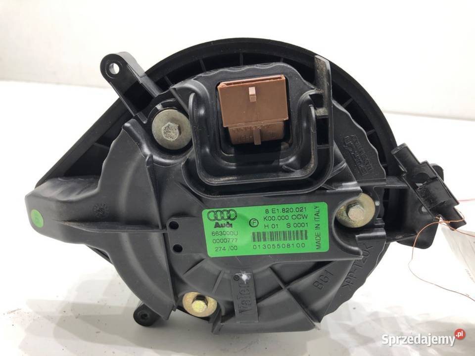 DMUCHAWA NAWIEWU AUDI A4 B6 8E1820021 WENTYLATOR podkarpackie