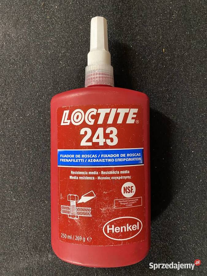 Klej anaerobowy Loctite 243 250 ml Pozostałe Goleniów