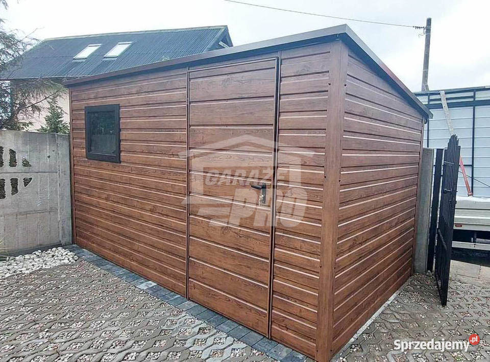 Schowek domek ogrodowy 3x25m drzwi okno Lubartów