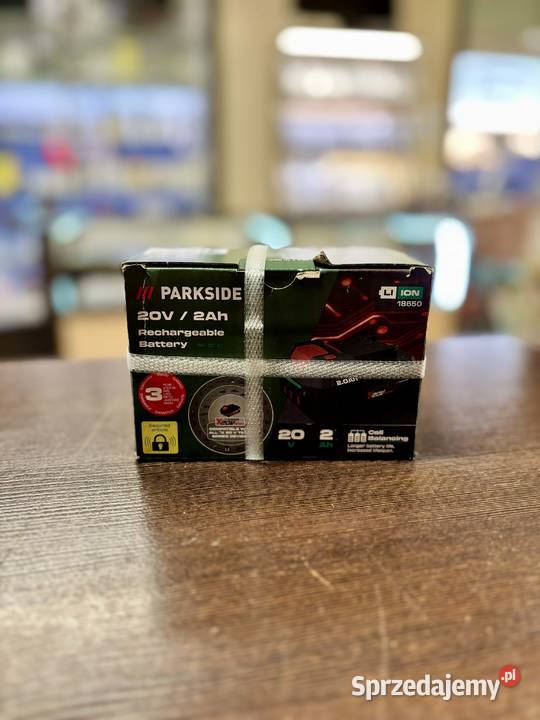 Akumulator Parkside 20V 2Ah Fabrycznie Elbląg